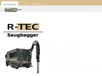 rtec-saugbagger.de Webseite Vorschau