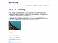 aquacon.net Webseite Vorschau