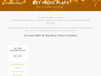 getmusicplays.com Webseite Vorschau