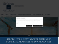 suretybondsandguarantees.co.uk Webseite Vorschau