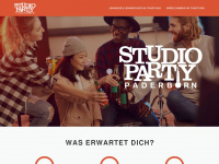 studioparty-paderborn.de Webseite Vorschau
