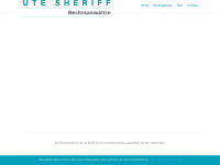 kanzlei-sheriff.de Webseite Vorschau