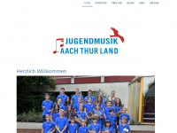 jugendmusik-aachthurland.ch Webseite Vorschau