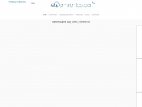 eosmrtnice.ba Webseite Vorschau