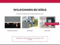 baerle-rundumshaus.de Webseite Vorschau