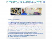 physiotherapie-gabriele-martin.de Webseite Vorschau