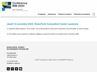 conference-bim.ch Webseite Vorschau