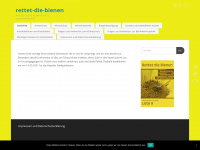 rettet-die-bienen.info Webseite Vorschau
