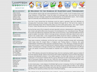 lamptech.co.uk Webseite Vorschau