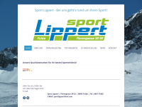 sportlippert.de Webseite Vorschau
