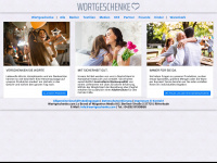 wortgeschenke.com Webseite Vorschau
