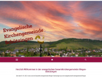 kirchengemeinde-schuetzingen.de Webseite Vorschau