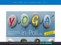 yoga-in-poll.de Webseite Vorschau