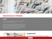 vogt-stiftung.ch Webseite Vorschau