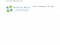 mariusmetz-va.de Webseite Vorschau