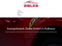 autospritzwerk-zielke.ch Webseite Vorschau