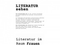 literatursehen.com Webseite Vorschau