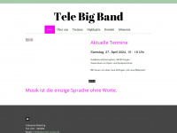 telebigband.de Webseite Vorschau