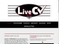live-cv.de Webseite Vorschau