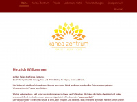 kanea-zentrum.de Webseite Vorschau
