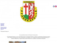 pfarrkapelle-kirrberg.de Webseite Vorschau
