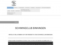 schwingclubbinningen.ch Webseite Vorschau