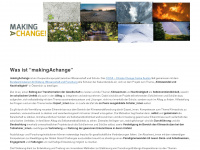 makingachange.ccca.ac.at Webseite Vorschau