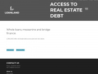 loan-land.com Webseite Vorschau