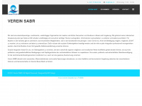 sabr.ch Webseite Vorschau