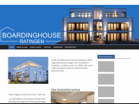 boardinghouse-ratingen.com Webseite Vorschau