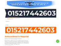 wuppertal-schluesseldienste.de Webseite Vorschau