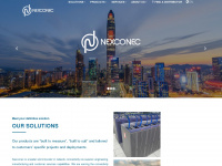 nexconec.com Webseite Vorschau
