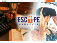escapehannover.de Webseite Vorschau