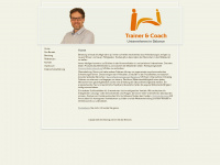trainerandcoach.de Webseite Vorschau