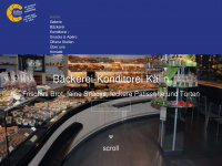 baeckerei-kaelin.ch Webseite Vorschau