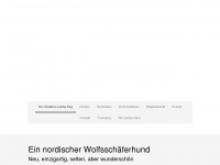 sandrosleishadog.com Webseite Vorschau