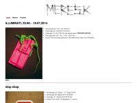meresk.ch Webseite Vorschau