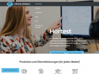 kuehnishoerwelt.ch Webseite Vorschau
