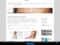 grobecker-aesthetics.de Webseite Vorschau