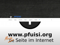 pfuisi.org Webseite Vorschau