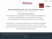 altosasso.at Webseite Vorschau