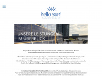 hellosun-solarbau.de Webseite Vorschau