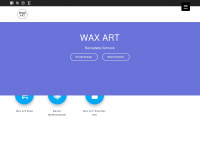wax-art.at Webseite Vorschau