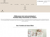 welcomebabybox.ch Webseite Vorschau