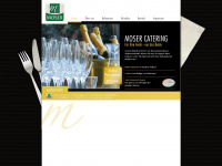 moser-catering.at Webseite Vorschau