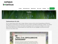 campus-botanicus.de Webseite Vorschau