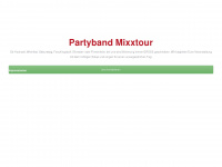 band-mixxtour.de Webseite Vorschau
