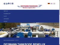 deymann-tankrode.nl Webseite Vorschau