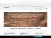 stephanus-zeitschrift.de Webseite Vorschau