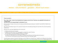 sonnenwebmedia.de Webseite Vorschau